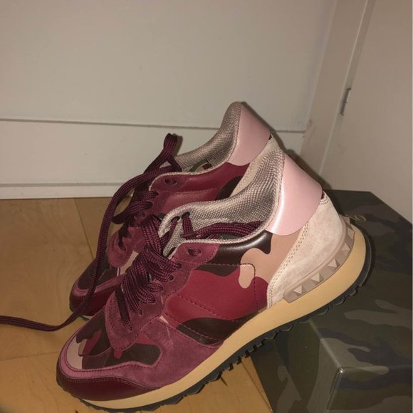 Valentino Rockrunner Camouflage Sneakers - Picture 5 of 7